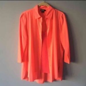 DKNY Layered Blouse & Cami